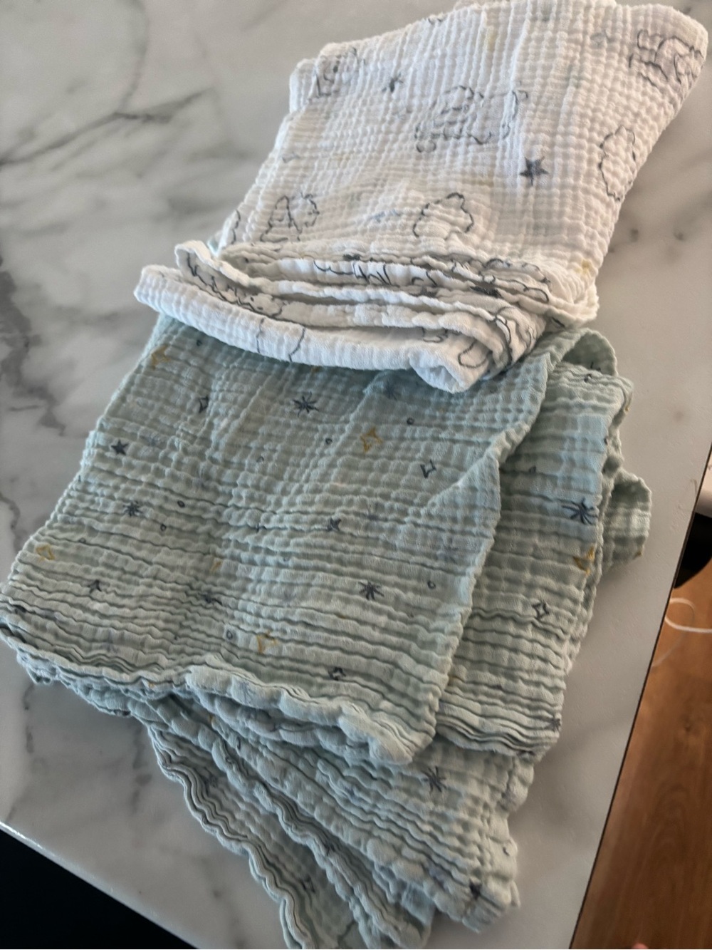 Muslin cotton baby blanket